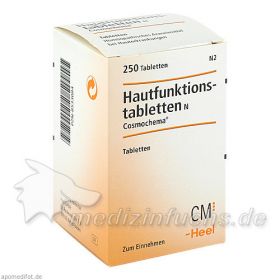 HAUTFUNKTIONSTABLETTEN N COSMOCHEMA, 250 ST – PZN 8533084 из Германии (PZN 8533084)
