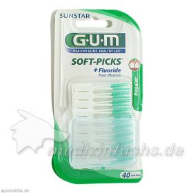GUM Soft Picks Doppelpack, 40 ST – PZN 9691939 из Германии (PZN 9691939)