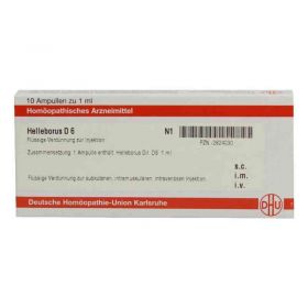 Helleborus D 6 Ampullen (10X1 ml) – PZN 2824030 из Германии (PZN 2824030)