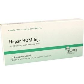 Hepar HOM Inj., 10X2 ML – PZN 1006594 из Германии (PZN 1006594)