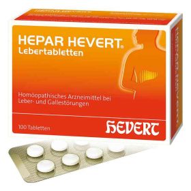 Hepar Hevert Lebertabletten (100 stk) – PZN 13863263 из Германии (PZN 13863263)