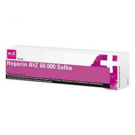 Heparin Abz 60.000 Salbe (100 g) – PZN 14061330 из Германии (PZN 14061330)