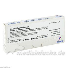 HEPAR MAGN D 4, 8 ST – PZN 1623097 из Германии (PZN 1623097)