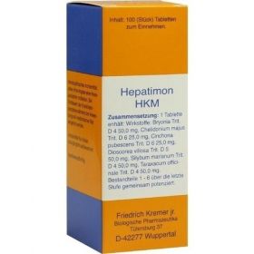 Hepatimon HKM, 100 ST – PZN 1828155 из Германии (PZN 1828155)