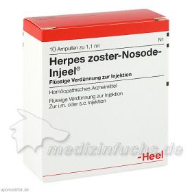 HERPES ZOST NOS INJ, 10 ST – PZN 1831186 из Германии (PZN 1831186)