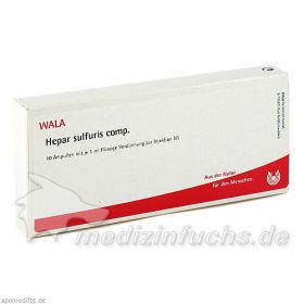 HEPAR SULF COMP, 10X1 ML – PZN 2085874 из Германии (PZN 2085874)