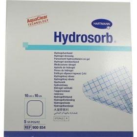 Hydrosorb Wundverband 10x10cm, 5 ST – PZN 2897164 из Германии (PZN 2897164)