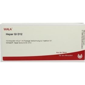 HEPAR GL D12, 10X1 ML – PZN 3356878 из Германии (PZN 3356878)