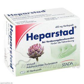 Heparstad Artisch.-Kapseln, 50 ST – PZN 449243 из Германии (PZN 449243)