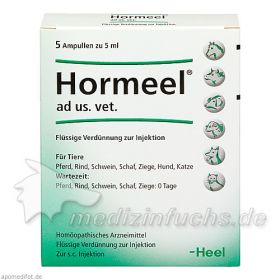 HORMEEL ad us.vet.Ampullen, 5X5 ML – PZN 4871370 из Германии (PZN 4871370)