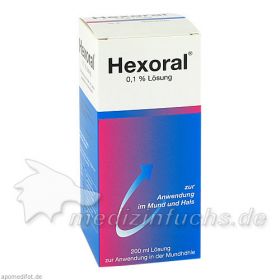 HEXORAL Gurgellösung, 200 ML – PZN 487249 из Германии (PZN 487249)