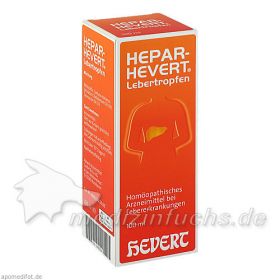 Hepar-Hevert Lebertropfen, 100 ML – PZN 4982543 из Германии (PZN 4982543)