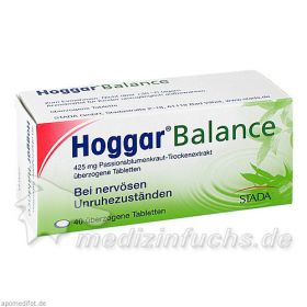HOGGAR Balance , 40 ST – PZN 500062 из Германии (PZN 500062)