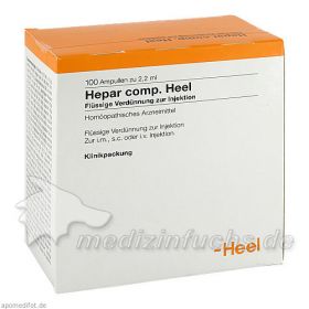Hepar comp. Heel, 100 ST – PZN 6340659 из Германии (PZN 6340659)