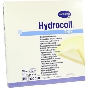 HYDROCOLL THIN 10X10CM 900685/5, 10 ST – PZN 7547670 из Германии (PZN 7547670)