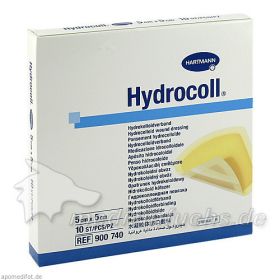 Hydrocoll Hydrokolloidverband 5x5cm, 10 ST – PZN 861914 из Германии (PZN 861914)