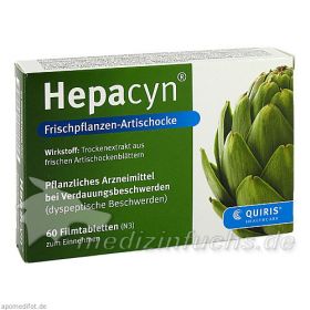 Hepacyn Frischpflanzen-Artischocke, 60 ST – PZN 9155655 из Германии (PZN 9155655)