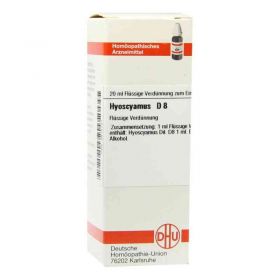 Hyoscyamus D 8 Dilution (20 ml) – PZN 2615131 из Германии (PZN 2615131)
