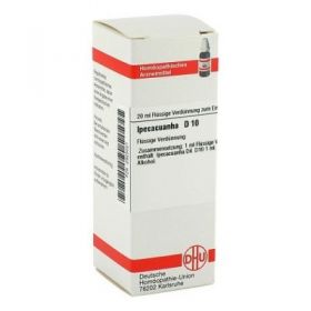 Ipecacuanha D 10 Dilution (20 ml) – PZN 2925021 из Германии (PZN 2925021)