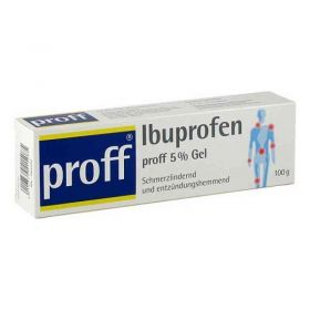 Ibuprofen proff 5% (100 g) – PZN 10042092 из Германии (PZN 10042092)