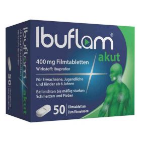 Ibuflam akut 400mg (50 stk) – PZN 11648419 из Германии (PZN 11648419)