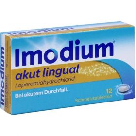 Imodium akut lingual, 12 ST – PZN 1689854 из Германии (PZN 1689854)