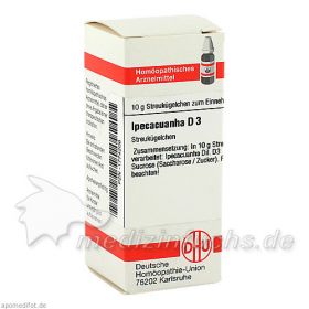 IPECACUANHA D 3, 10 G – PZN 1774206 из Германии (PZN 1774206)