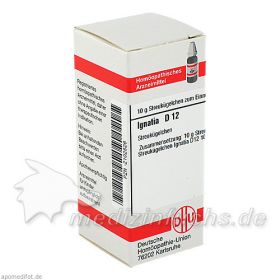 IGNATIA D12, 10 G – PZN 2102526 из Германии (PZN 2102526)
