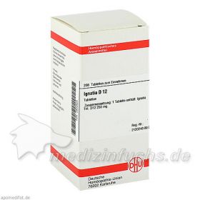 IGNATIA D12, 200 ST – PZN 2802620 из Германии (PZN 2802620)