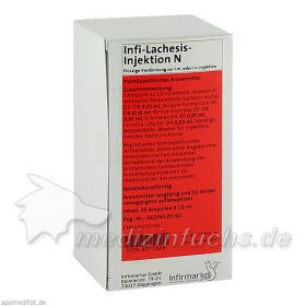 Infi-Lachesis-Injektion N, 50X1 ML – PZN 4011029 из Германии (PZN 4011029)