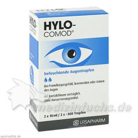 Hylo-Comod, 2X10 ML – PZN 4047553 из Германии (PZN 4047553)