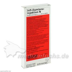 Infi-Damiana-Injektion N, 10X1 ML – PZN 5702184 из Германии (PZN 5702184)