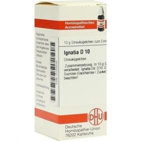 IGNATIA D10, 10 G – PZN 7170225 из Германии (PZN 7170225)
