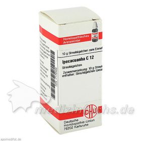IPECACUANHA C12, 10 G – PZN 7170455 из Германии (PZN 7170455)