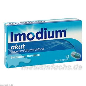 IMODIUM AKUT, 12 ST – PZN 7296788 из Германии (PZN 7296788)