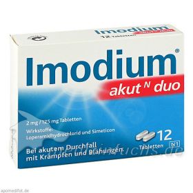 Imodium akut N duo, 12 ST – PZN 7628581 из Германии (PZN 7628581)