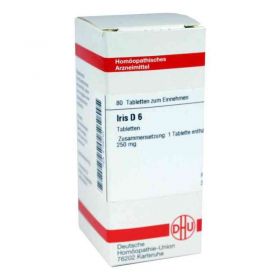 Iris D 6 Tabletten (80 stk) – PZN 2102704 из Германии (PZN 2102704)
