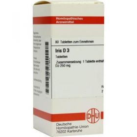 Iris D 3 Tabletten (80 stk) – PZN 2121653 из Германии (PZN 2121653)