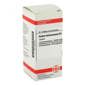 Kalium Bichromicum D 8 Tabletten (80 stk) – PZN 2632129 из Германии (PZN 2632129)