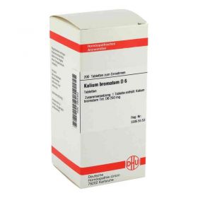 Kalium Bromatum D 6 Tabletten (200 stk) – PZN 2925452 из Германии (PZN 2925452)