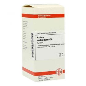 Kalium Carbonicum D 30 Tabletten (200 stk) – PZN 2925498 из Германии (PZN 2925498)