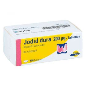 Jodid dura 200μg (100 stk) – PZN 3943676 из Германии (PZN 3943676)