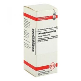 Kalium Sulfuricum D 3 Dilution (20 ml) – PZN 7171420 из Германии (PZN 7171420)