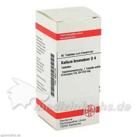 KALIUM BROMAT D 4, 80 ST – PZN 2632170 из Германии (PZN 2632170)