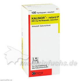 KALINOR RETARD P, 100 ST – PZN 2758221 из Германии (PZN 2758221)