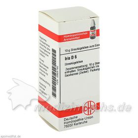 IRIS D 6, 10 G – PZN 2925162 из Германии (PZN 2925162)
