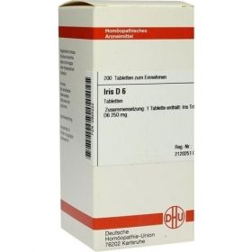 IRIS D 6, 200 ST – PZN 2925222 из Германии (PZN 2925222)