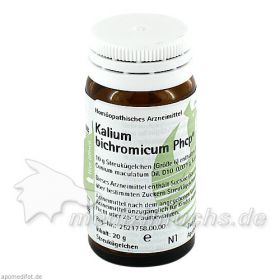 Kalium bichromicum Phcp, 20 G – PZN 359706 из Германии (PZN 359706)