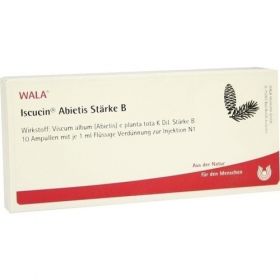 ISCUCIN ABIETIS STAERKE B, 10X1 ML – PZN 4428700 из Германии (PZN 4428700)