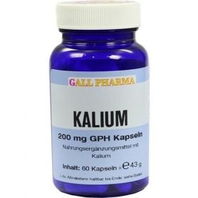 Kalium 200mg GPH Kapseln, 60 ST – PZN 4569205 из Германии (PZN 4569205)